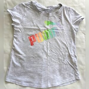 Puma Girls Colorful Tee